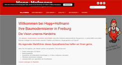 Desktop Screenshot of hopp-hofmann.de