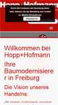 Mobile Screenshot of hopp-hofmann.de