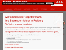 Tablet Screenshot of hopp-hofmann.de